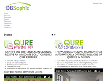 Tablet Screenshot of dbsophic.com